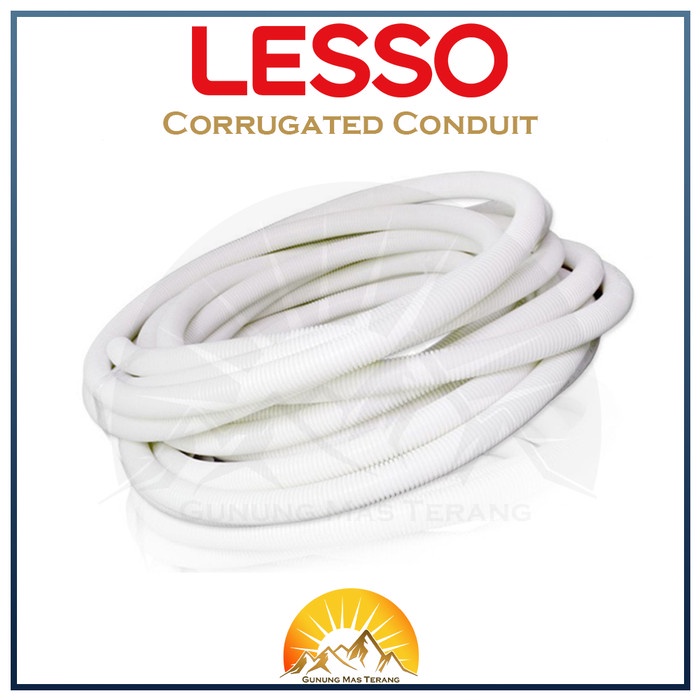 Jual Produk Terbaru Lesso Flexible Corrugated Conduit Mm