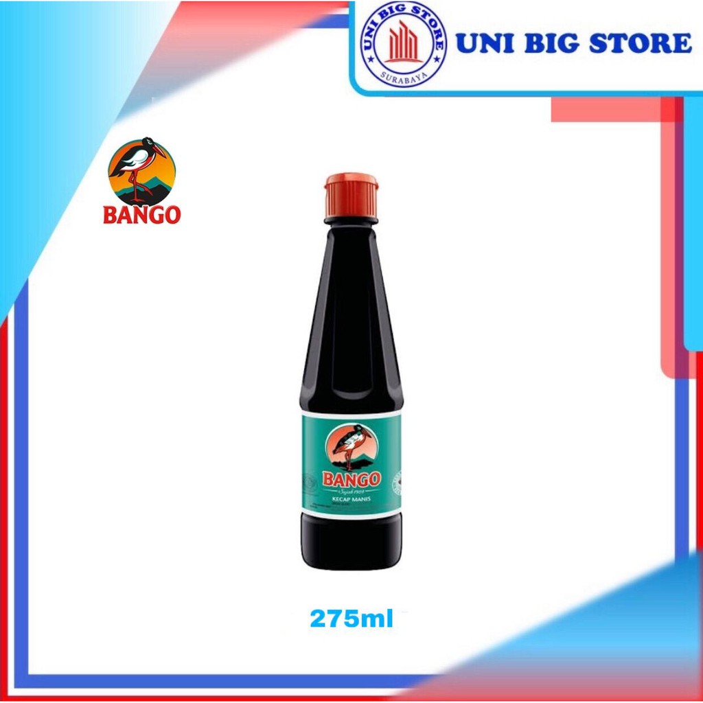 Jual BANGO Kecap Manis Botol Sweet Soy Sauce 385 gr 270 ml | Shopee ...