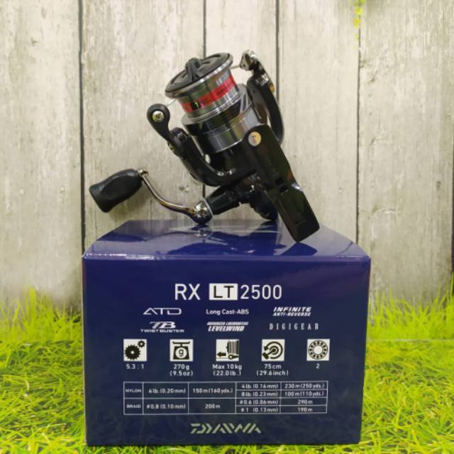Jual Reel Spinning Daiwa RX LT 2500 Max Drag 10kg new 2020