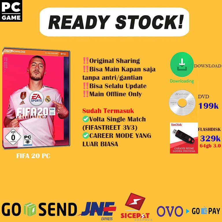 Jual FIFA 20 PC ORIGINAL ORIGIN + Last Update | Shopee Indonesia