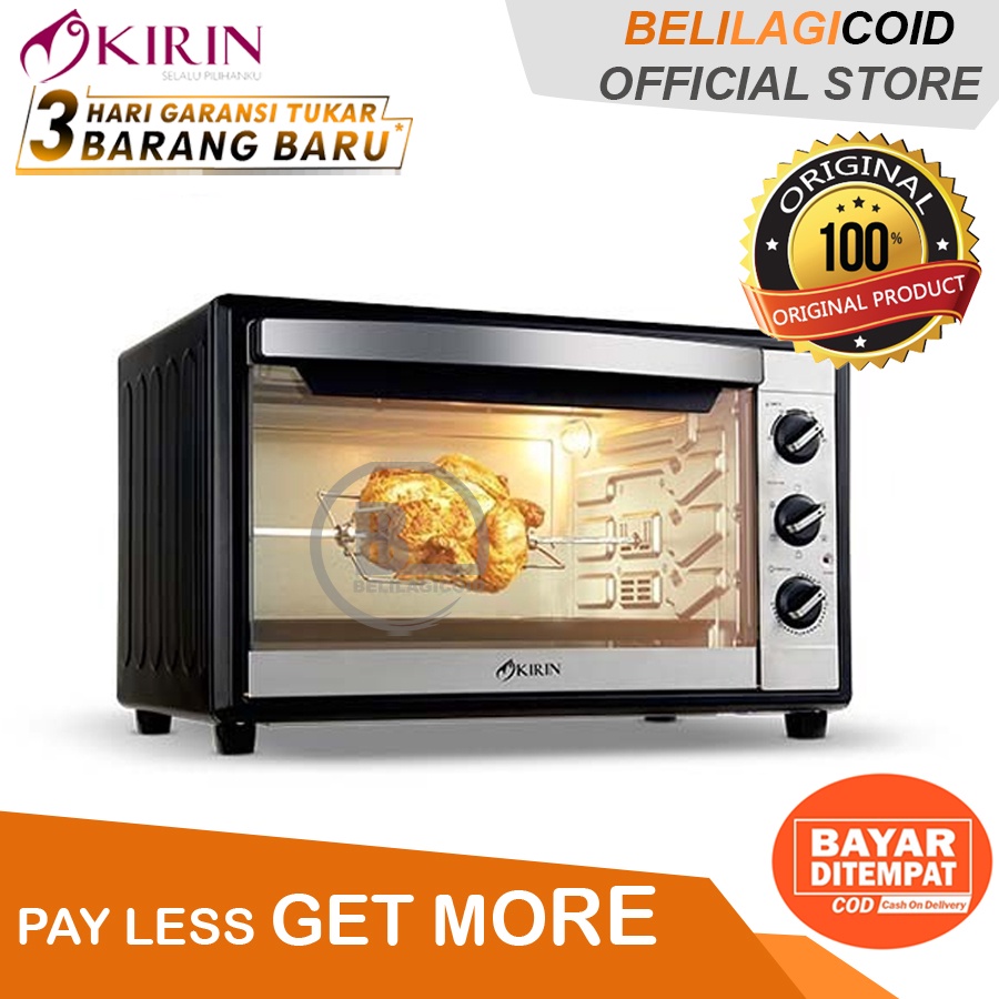 Jual Kirin Oven Listrik Kbo C Oven Kapasitas Jumbo Liter Shopee Indonesia