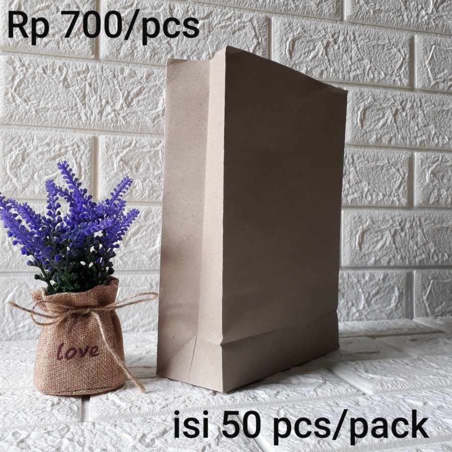 Jual Paper Bag Mini Murah Cocok Untuk Paking Paket Bahan Kraft 125-135 ...