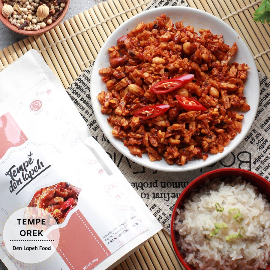 Jual Kering Orek Tempe Balado Plus Kacang Shopee Indonesia