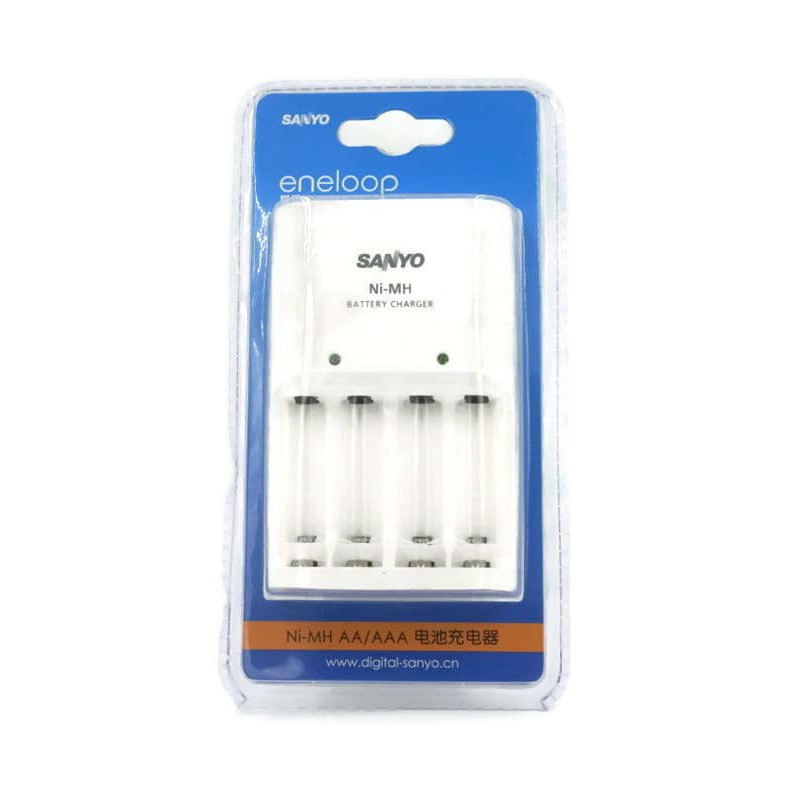 Jual Basic Charger Sanyo Eneloop For Aa And Aaa Battery (Tanpa Baterai