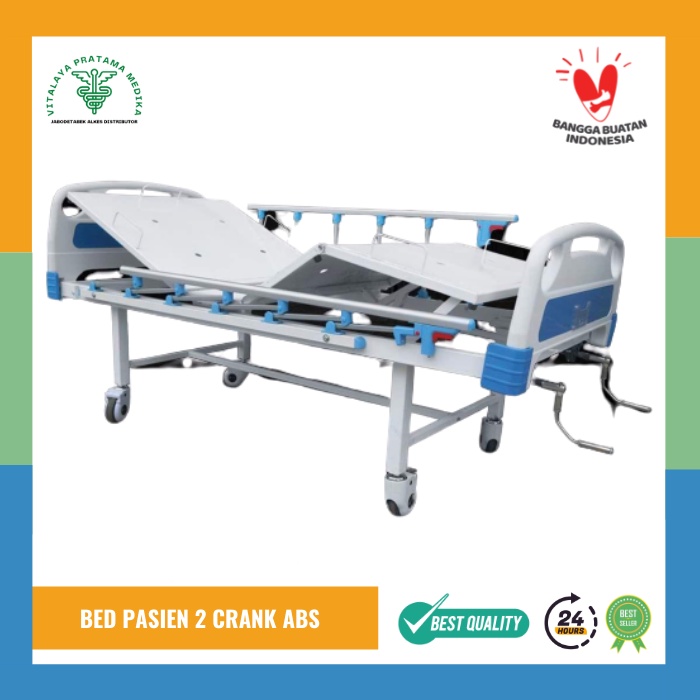 Jual Bed Pasien 2 Crank ABS | Ranjang Pasien 2 Engkol ABS | Tempat ...