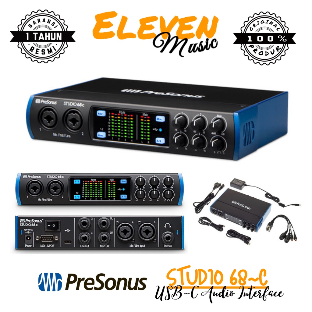 Jual Presonus Studio 68c The versatile ultra high def USB-C Audio ...