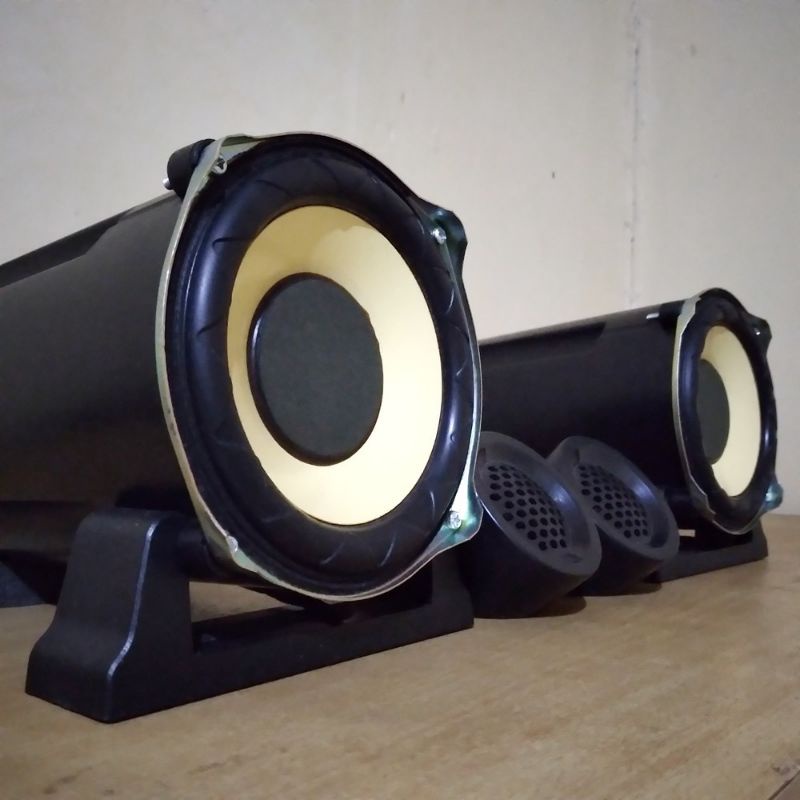 Jual Speaker Woofer Subwoofer Pasif 5 Inch plus Tweeter Sepasang ...