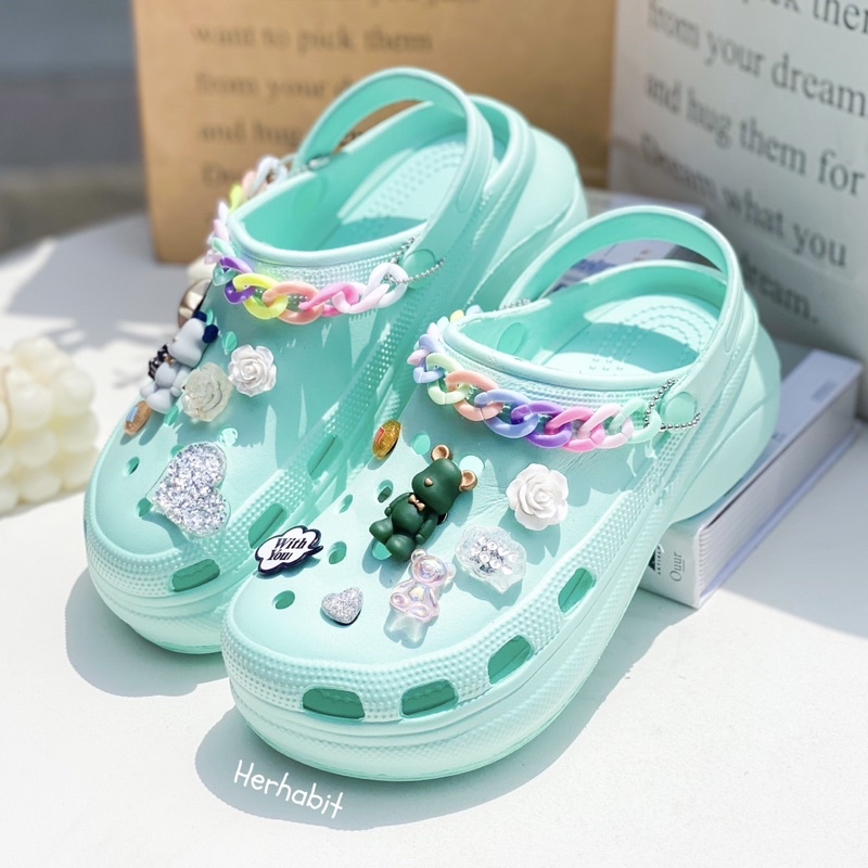 Jual Herhabit - Sandal Crocs Bangkok Clog Kaws Fullcolor C13 (Import ...