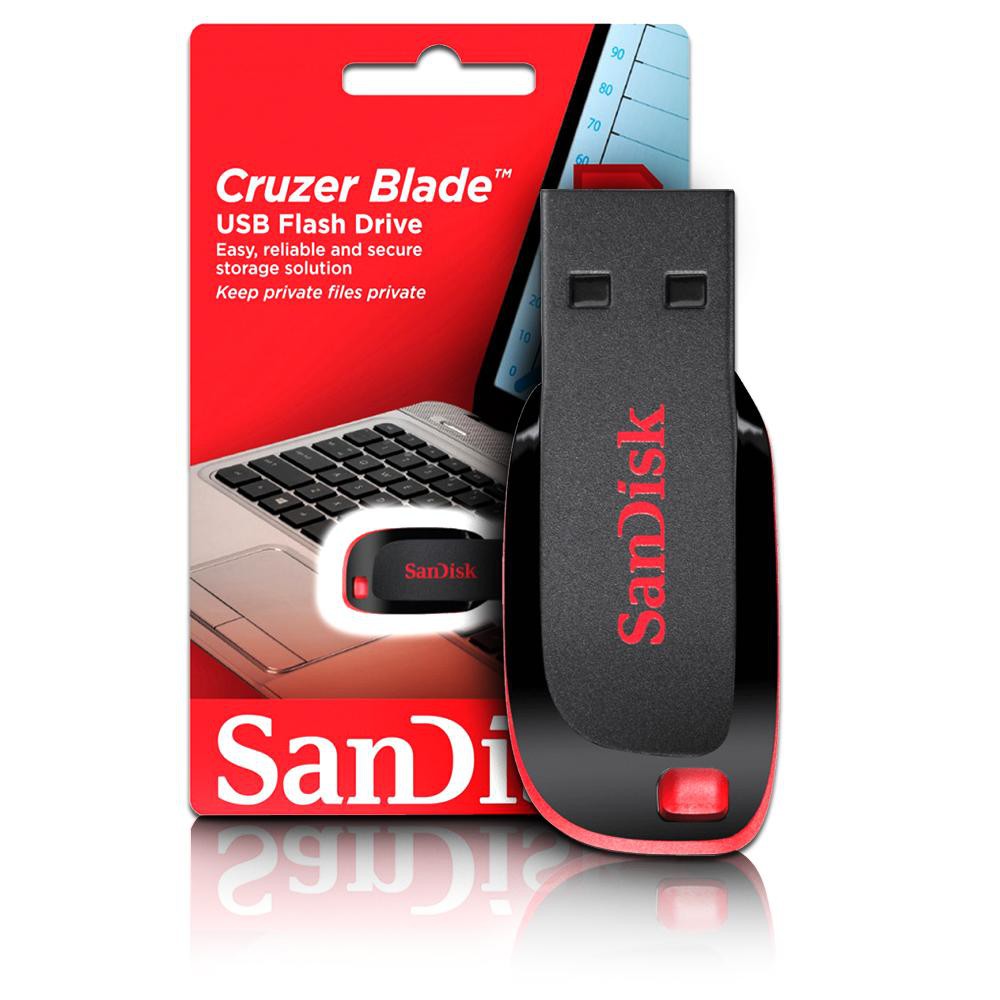 Jual Sandisk Flash Disk Cruzer Blade Flashdrive Original Shopee Indonesia