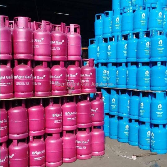 Jual TABUNG BRIGHT GAS 12 KG KOSONG PINK | Shopee Indonesia