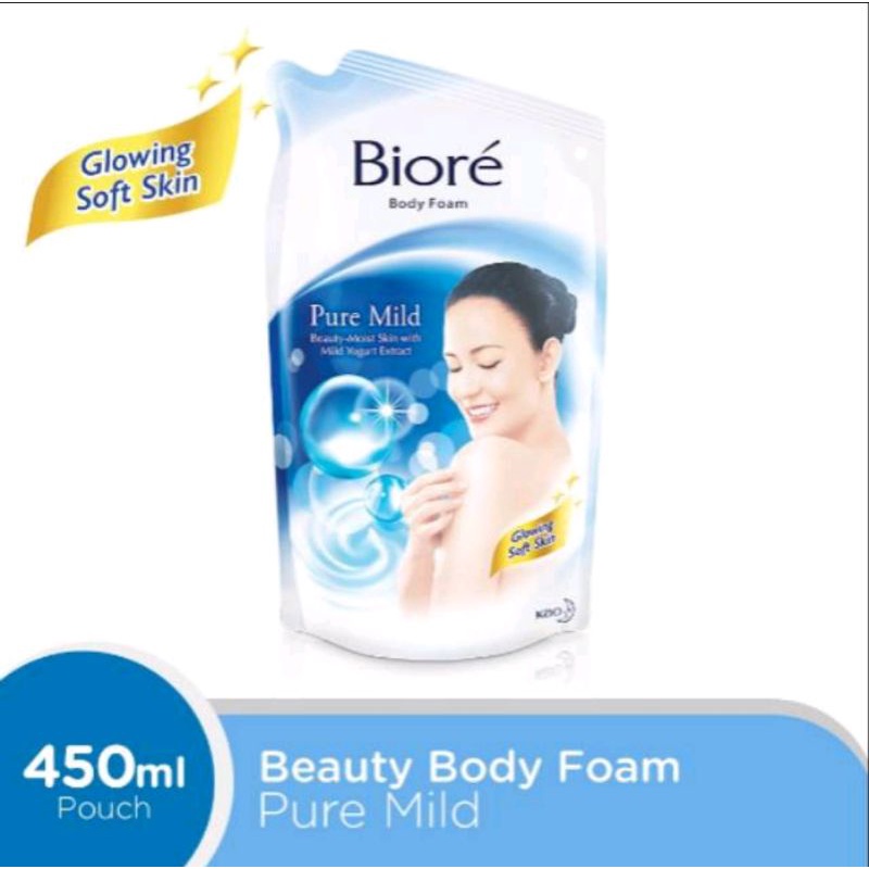Jual BIORE Body Foam Pure Mild Pouch 800 ml | Shopee Indonesia