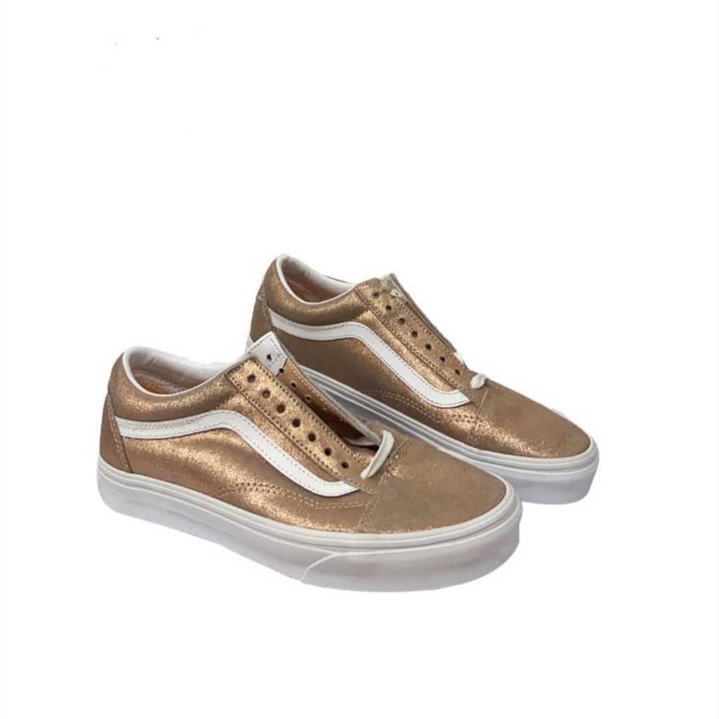 Vans old skool rose gold hotsell