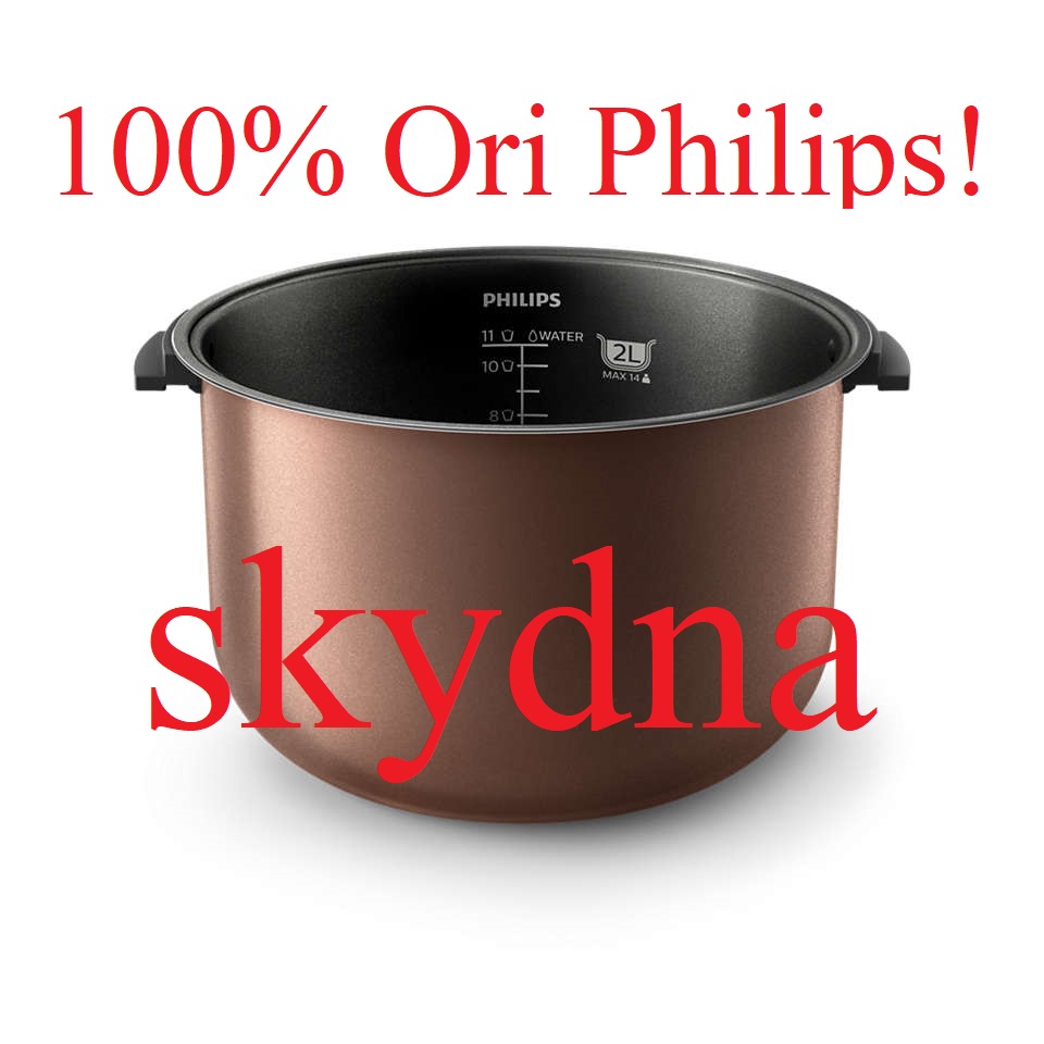 Jual PANCI TEFLON RICE COOKER PHILIPS HD 3132 3138 3128 3053 3119 3118 2 Liter Hitam ORIGINAL