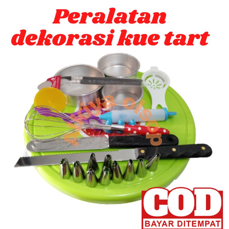Jual set PERALATAN DEKORASI KUE ULANG TAHUN KUE TART SET 26 | Shopee