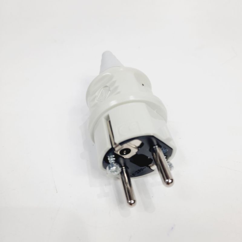 Jual Stecker Plug 16A, 2P, 230V, IP 4A Schuko Grey ( 10749 ) MENNEKES ...