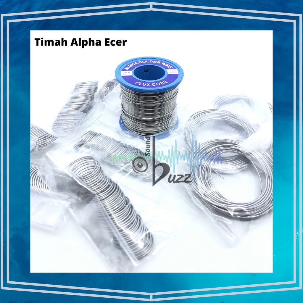 Jual Timah Solder ALPHA 0.8 mm - ECERAN | Shopee Indonesia