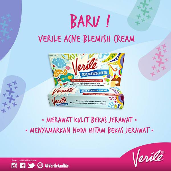 Jual (10gr) Verile Acne Blemish Cream | Shopee Indonesia