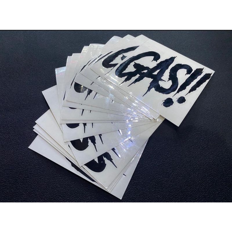 Jual sticker GAS HITAM | Shopee Indonesia