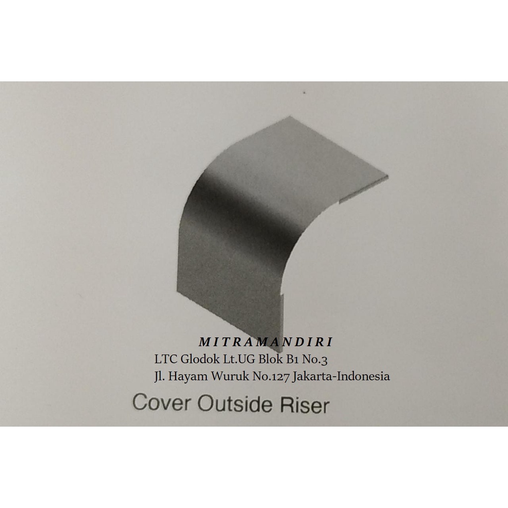 Jual COVER OUTSIDE RISER TRAY 100MM | Shopee Indonesia