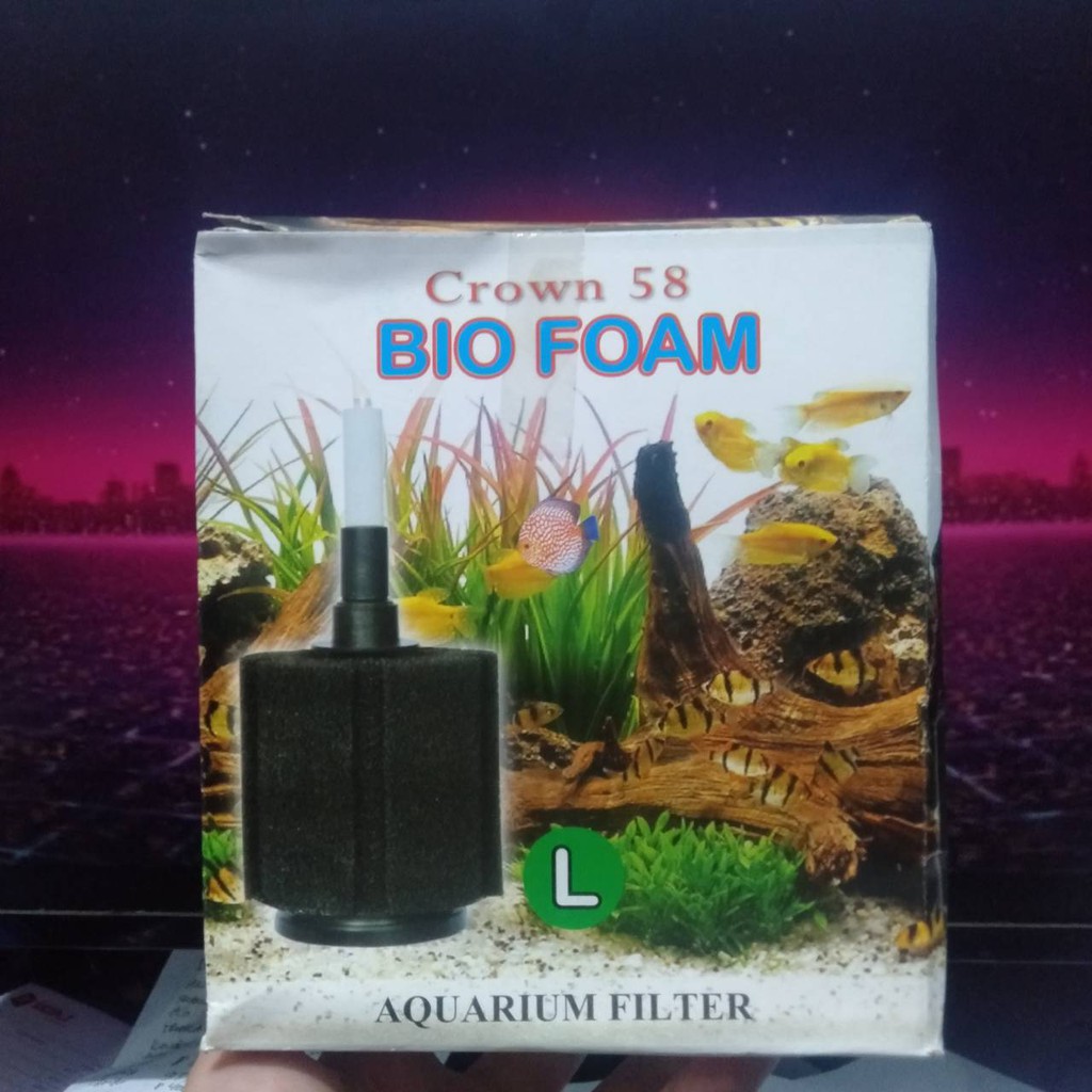 Jual CROWN 58 BIO FOAM FILTER SIZE L | Shopee Indonesia