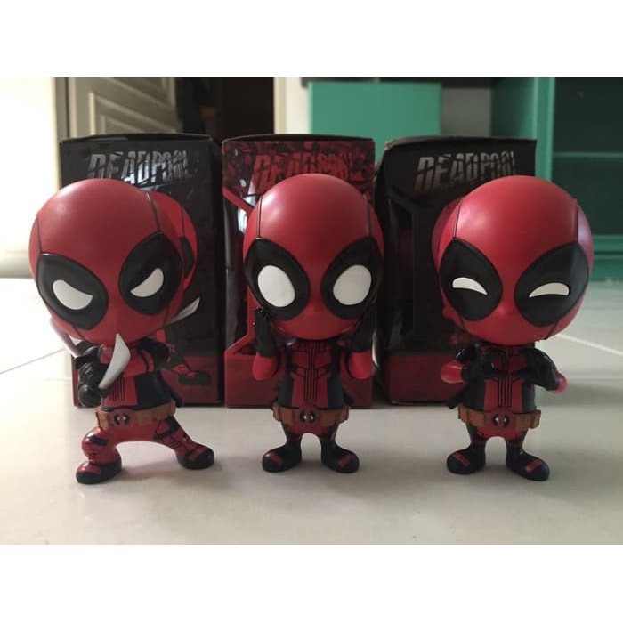 Jual BOBBLE HEAD DEADPOOL DEAD POOL COSBABY HOT TOY MARVEL FIGURE ...