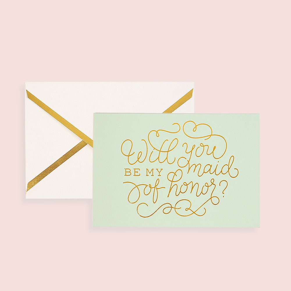 Maid Of Honor Greeting Card - Maid Of Honor Cartoon , Free Transparent - View #11