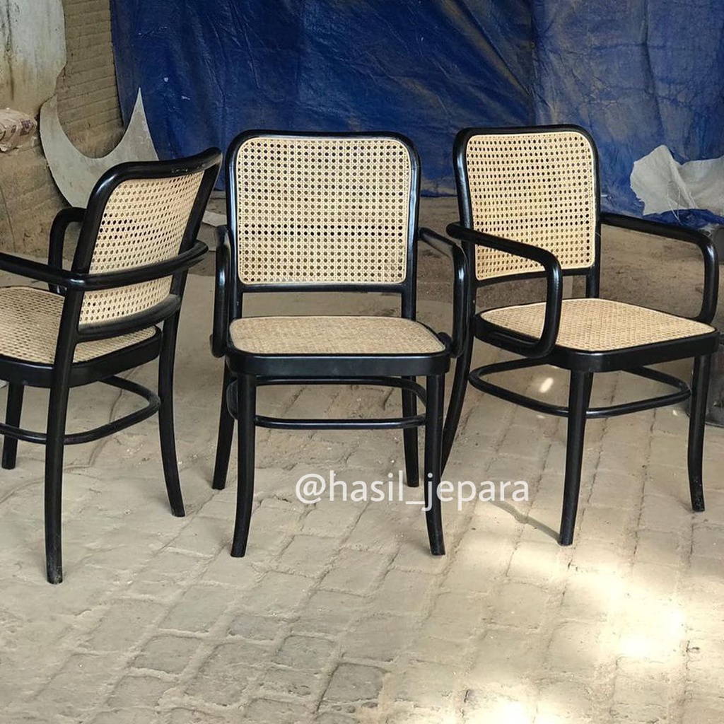 Jual HASIL JEPARA KURSI ROTAN STOOL KURSI JATI KOMBINASI ROTAN Hasil ...