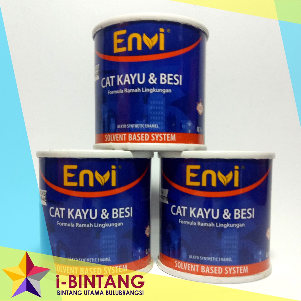 Jual Envi Alkyd 045 Liter Cat Kayu Besi Envi Ramah Lingkungan Shopee Indonesia 4967