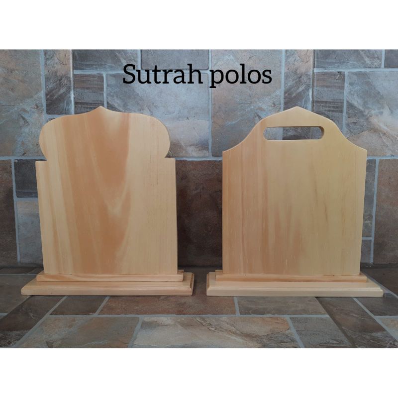 Jual Sutrah / Sutroh / Pembatas Shof Sholat Bahan Kayu Pinus (polos ...