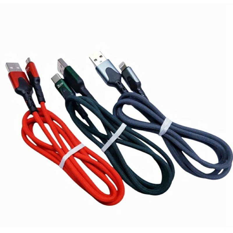 Jual Zbox Kabel Data Usb CML011 Kabel Data LED Micro Usb Type C ...