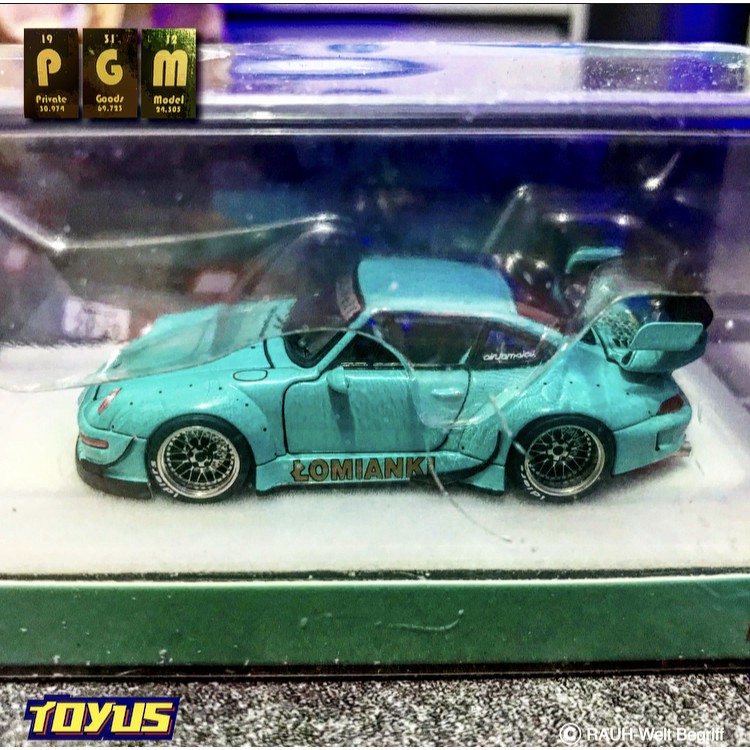 Jual PGM - PORSCHE 993 RWB TIFFANY BLUE LOMIANKI REG | Shopee Indonesia