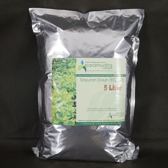 Jual Rgpkb0 Ab Mix Sayur Daun 5 Liter - Nutrisi Hidroponik - Paramudita ...