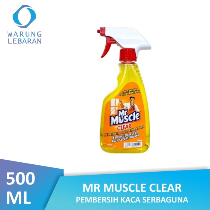 Jual Mr Muscle Clear Pembersih Kaca Serbaguna 500 Ml Shopee Indonesia