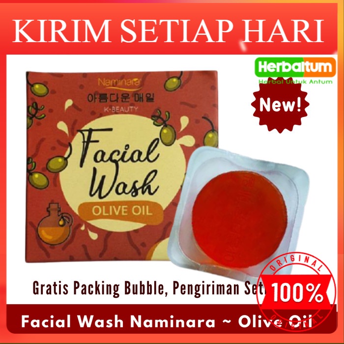 Jual FACIAL WASH KOREA TERBAIK / NAMINARA SKINCARE / NAMINARA BPOM