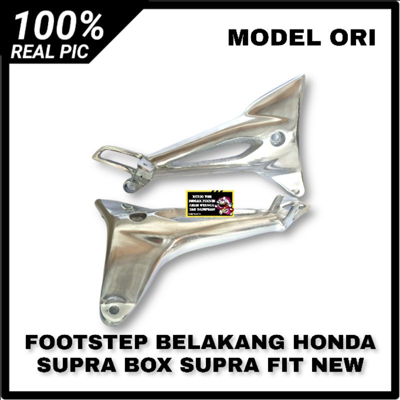 Jual Footstep Fustep Bostep Posteb Pijakan Kaki Belakang Honda Supra