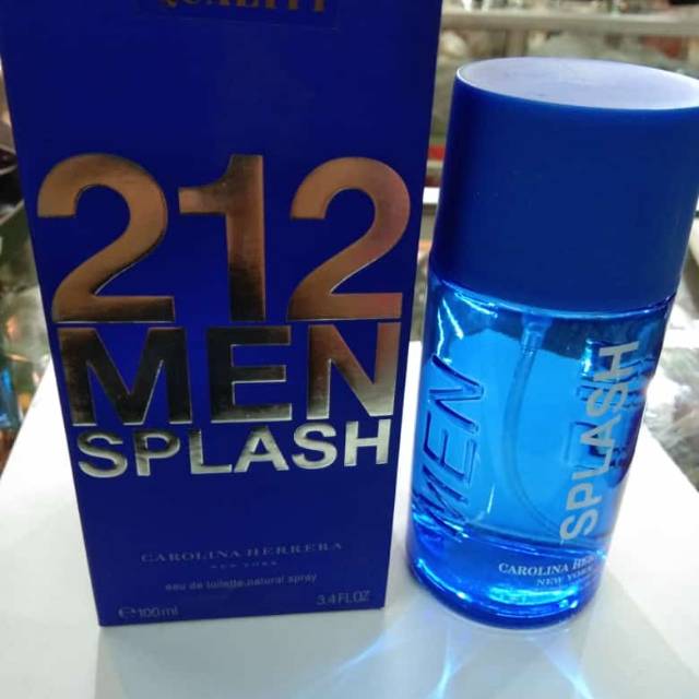 212 discount splash perfume