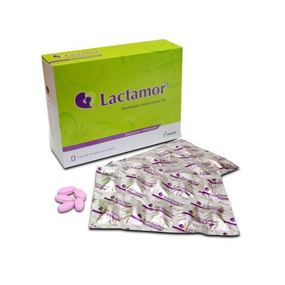 Jual Lactamor strip 10 Kaplet (Asi Booster Pelancar Peningkat Asi ...