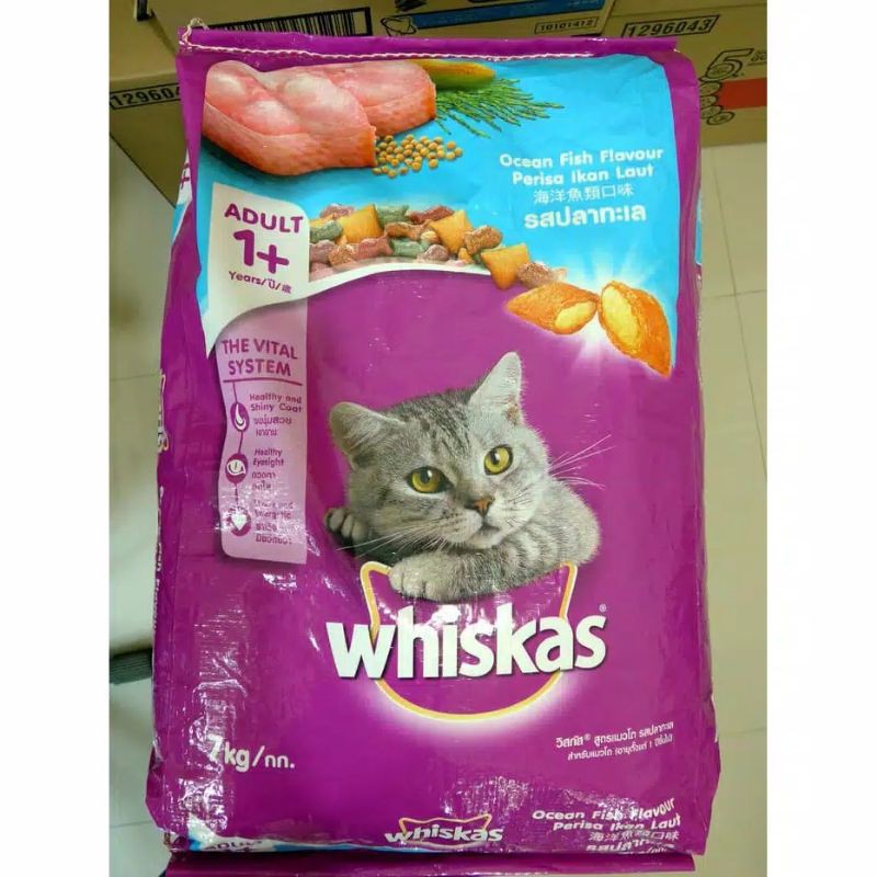 Jual whiskas ocean fish 7kg Shopee Indonesia