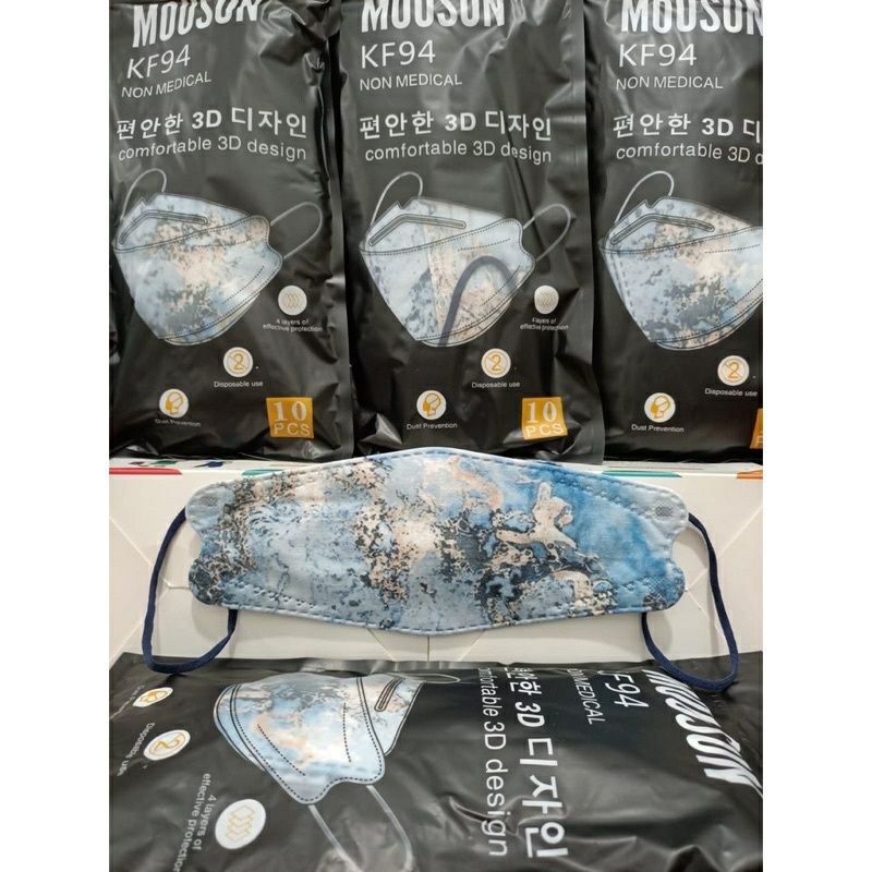 Jual Masker Kf Mouson Isi Pcs Original Tali Senada Masker Kf Masker Mouson Shopee