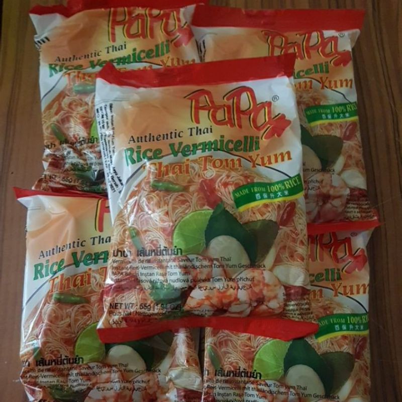 Jual papa thai tomyam thai tom yum rice vermicelli | Shopee Indonesia