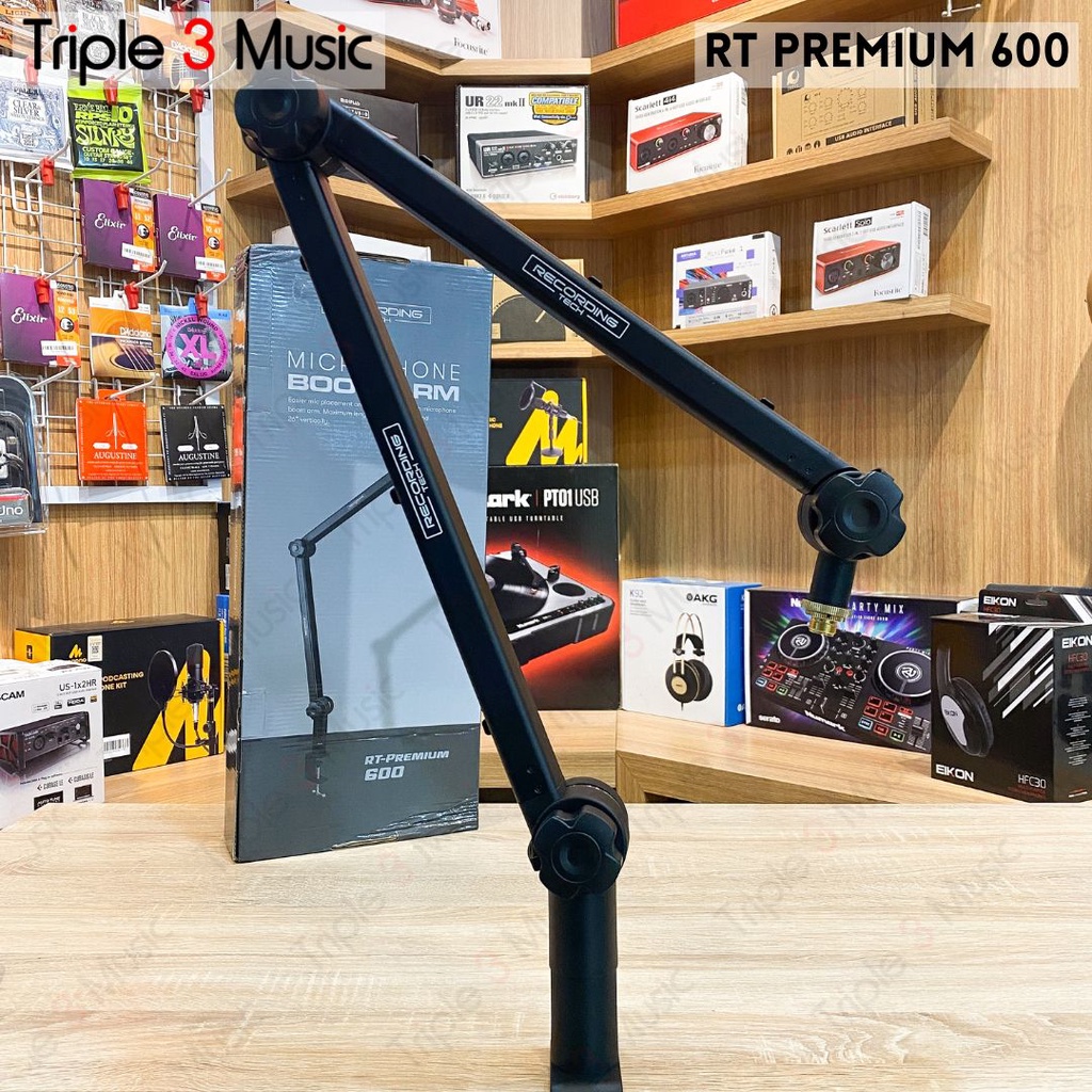 Jual RECORDING TECH RT PREMIUM 600 BOOM ARM STAND | Shopee Indonesia