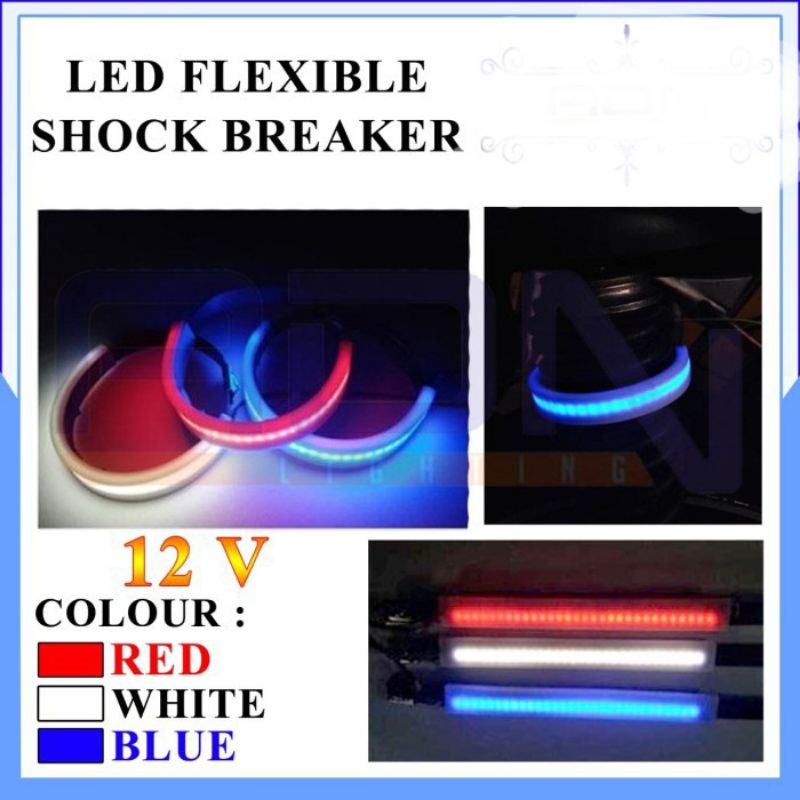 Jual Lampu Led Strip Flexible Shock Motor 1 Tone / Lampu Shock Breaket ...