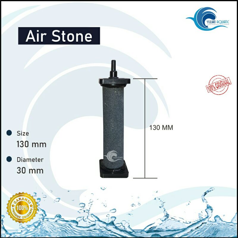 Jual Air Stone Batu Aerasi Airstone Hi Oxy Batu Aerator 13 cm | Shopee ...