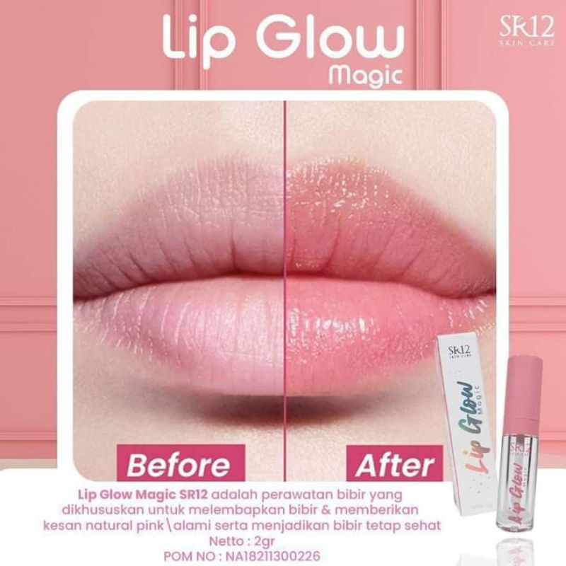 Jual LIP GLOW MAGIC SR12 / PELEMBAB BIBIR / BIKIN BIBIR MERAH ALAMI ...