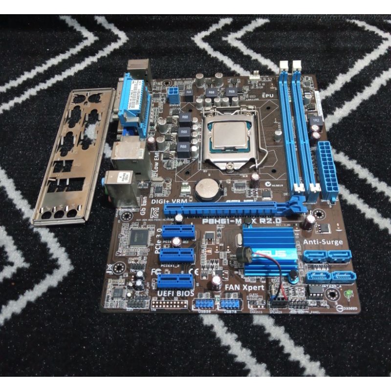 Jual Paketan Motherboard Asus H61 Processor Intel i5 2400 LGA 1155