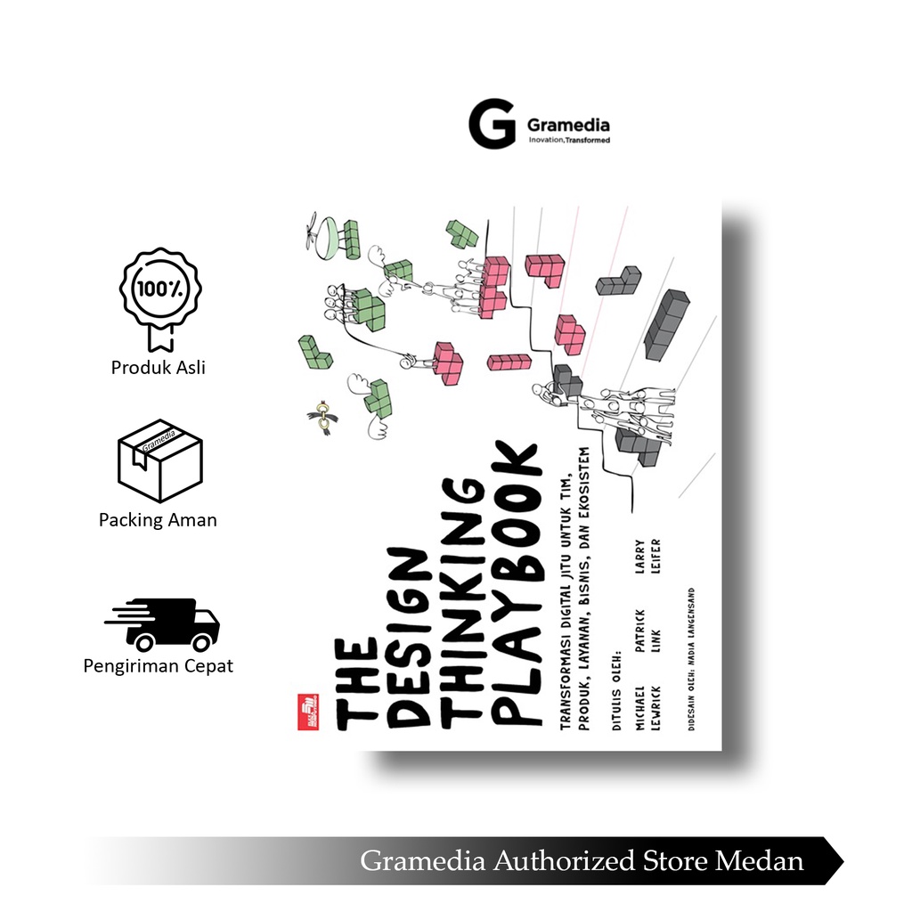Jual Gramedia Medan - THE DESIGN THINKING PLAYBOOK | Shopee Indonesia