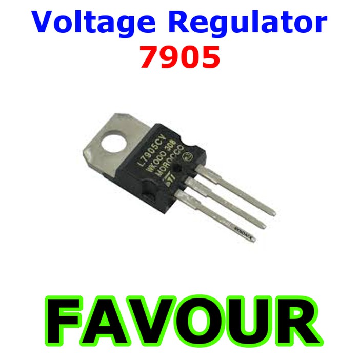 Jual L 7905 CV L7905 REGULATOR VOLTAGE 5V 1A FIX NEGATIF | Shopee Indonesia