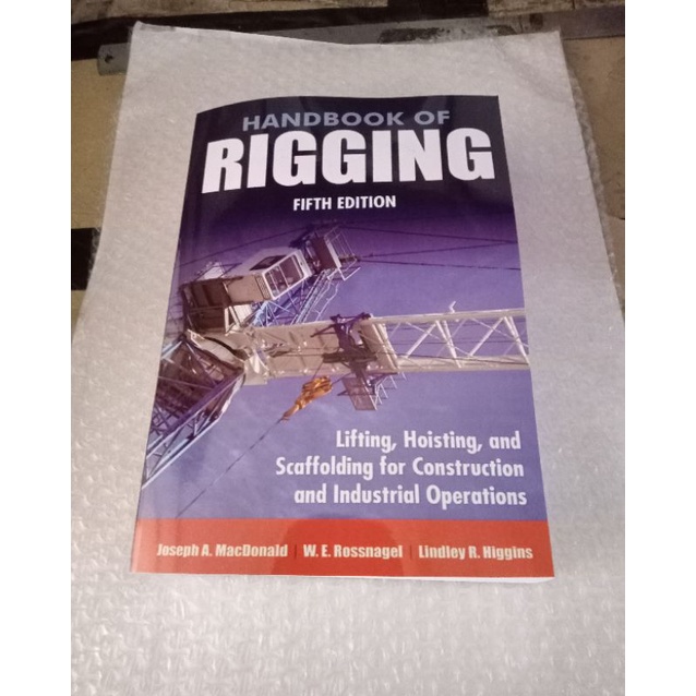 Jual Buku Handbook of rigging lifting, hoisting, and scaffolding