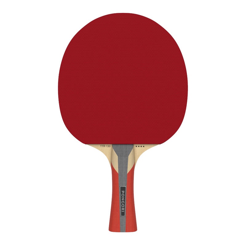 Jual PONGORI Bat Tenis Meja Alat Pemukul Tenis TTR 130 Merah Shopee