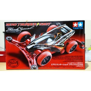Tamiya 95286 Mini 4WD AERO THUNDER SHOT BLACK SPECIAL (AR CHASSIS) 1/32